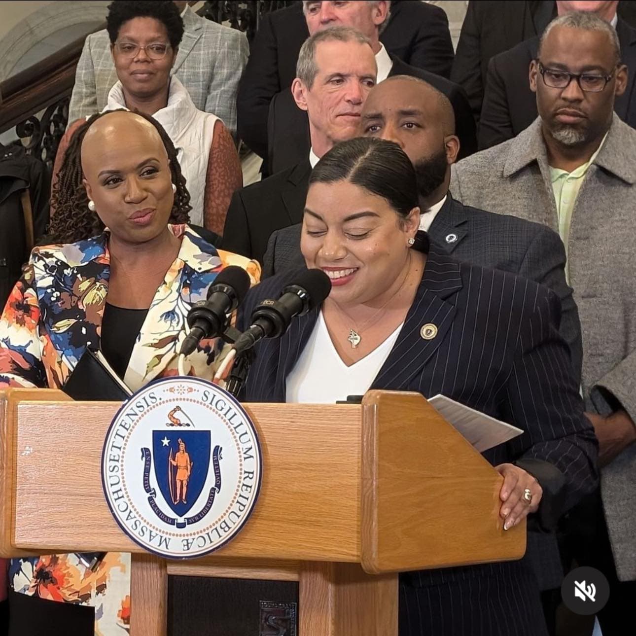 Senator Miranda at the Massachusetts State House
